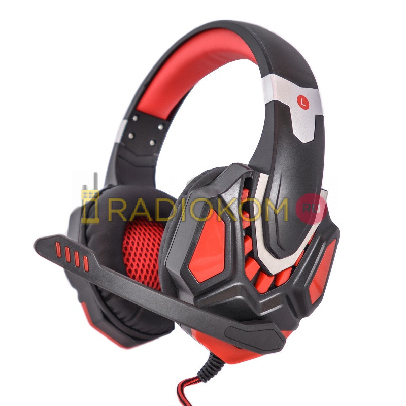 Наушники проводные TurboSky GH-01 RED. Гарнитура TurboSky GH-01. Наушники накладные.